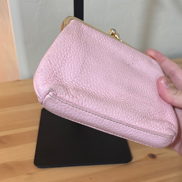 Dooney & Bourke Ballet Pink Leather Coin Purse - Picture 5 of 9